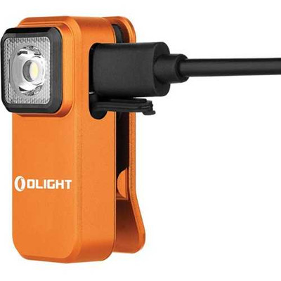 Olight Oclip Orange Rechargeable Clip Light