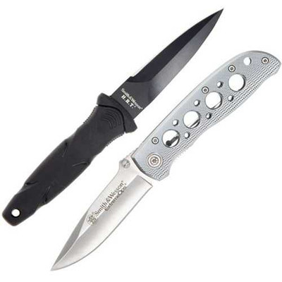 Smith and Wesson Extreme Ops HRT Combo Knife Set