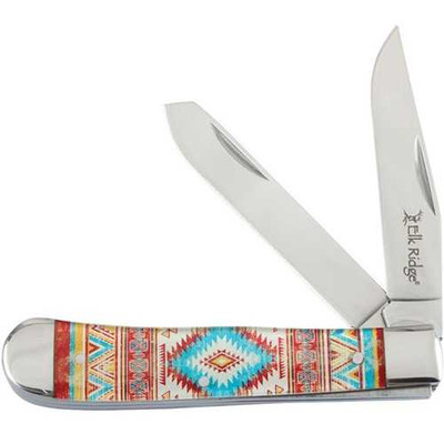 Elk Ridge Trapper Orange SW Pocket Knife