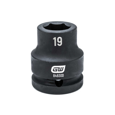 Gearwrench 3/4 Inch Drive Standard Impact Metric Socket 19mm
