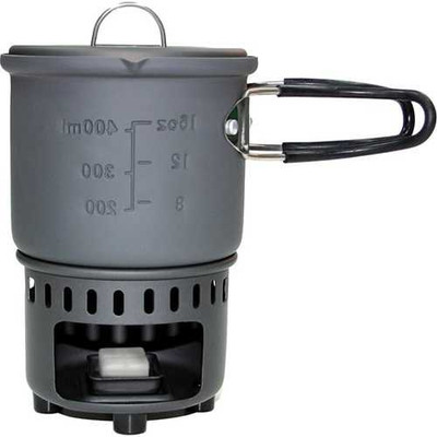 Esbit Solid Fuel Camping Cook Set with Aluminum Pot