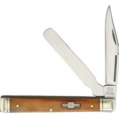 Rough Rider Smooth Tobacco Bone Doctor's Knife