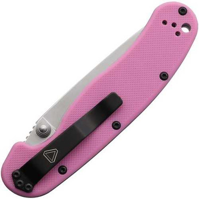 Ontario RAT II Pink Nylon AUS-8 Linerlock Knife
