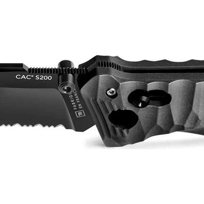 TB Outdoor CAC S200 Nitrox Axis Lock Black Knife