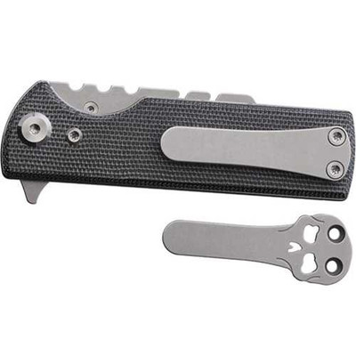 Chaves CHUB Flipper Micarta Utility Razor Knife