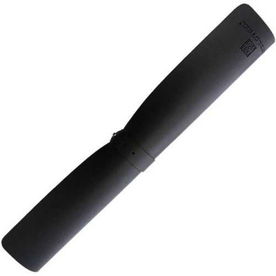 Real Steel Black Leather Knife Display Mat