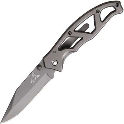 Gerber Paraframe I Black Framelock Folding Knife