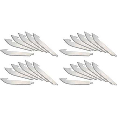 Outdoor Edge RazorSafe Drop Point Replacement Blades Pack of 24