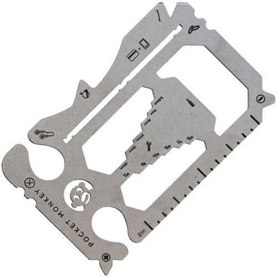 Zootility Pocket Monkey-X Multi Tool Wallet Card