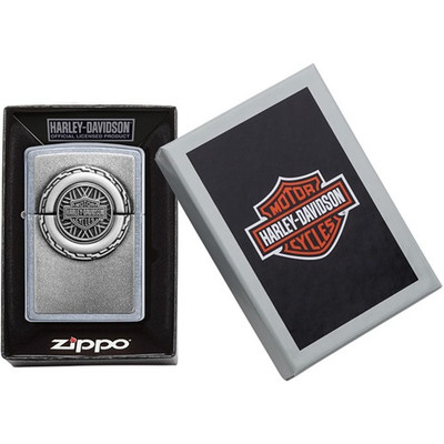 Zippo Harley-Davidson Street Chrome Windproof Lighter