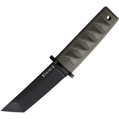 Cold Steel Kyoto II OD Green Kray-Ex Tanto Fixed Blade Knife