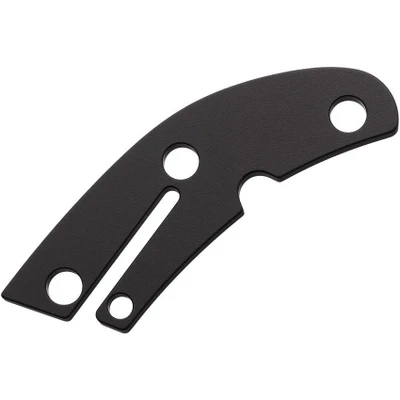 Flytanium Ti Delica DLC Titanium Backspacer for Spyderco