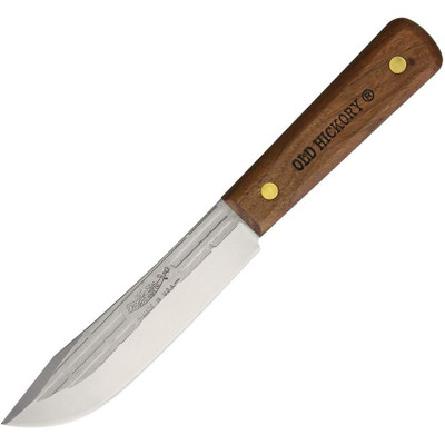 Old Hickory Hunting Knife with Leather Sheath
