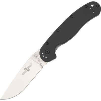 Ontario RAT I AUS-8 Black Folding Knife