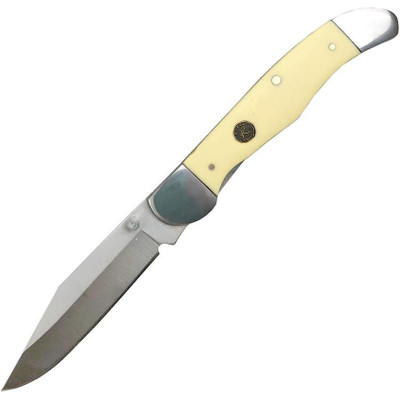 Roper Pecos Linerlock Yellow Synthetic Pocket Knife