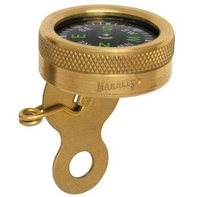Marbles 1114 Brass Pin Waterproof Compass