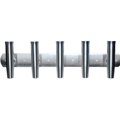 Tigress 5-Rod Aluminum Transom Rod Holder