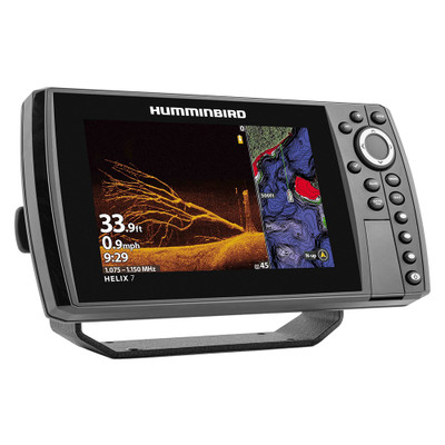 Humminbird HELIX 7 MEGA DI GPS G4N Fish Finder - Left Side