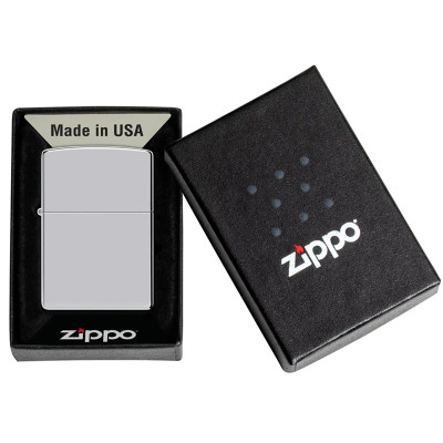Zippo High Polish Chrome Classic Windproof Lighter