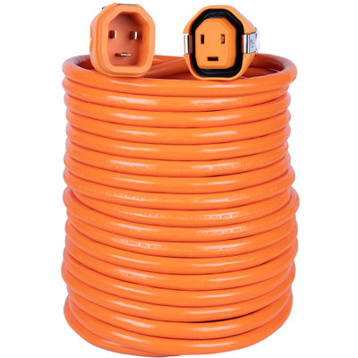 SmartPlug 30 Amp Dual Cordset 50 Foot Orange Shore Power