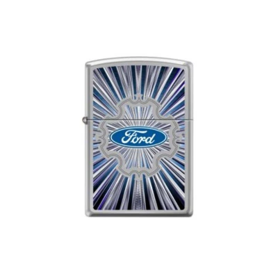 Zippo Ford Script Oval Logo Windproof Lighter