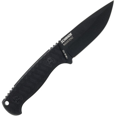 Schrade Bitterroot Fixed Blade Black G10 Knife