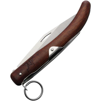Okapi Brown Wood Handle Knife