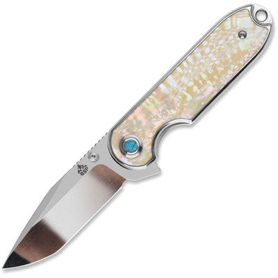 QSP Nebula Mother of Pearl Linerlock Knife