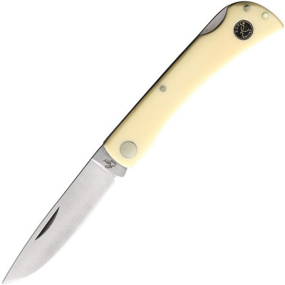 Roper Knives Pecos Yellow Delrin Lockback Knife