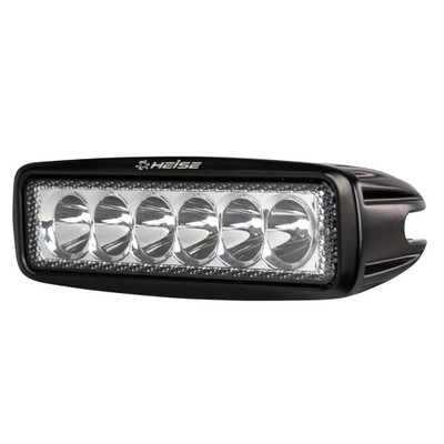 Heise 6 LED Single Row 18W Driving Light
