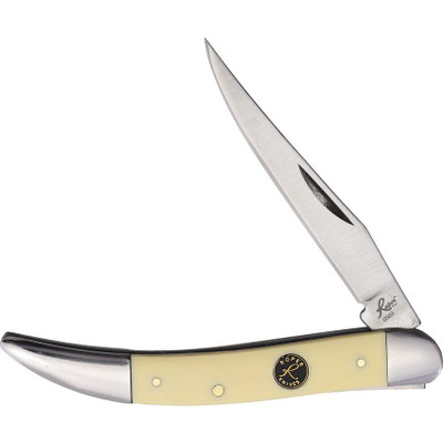 Roper Knives Pecos Yellow Large Toothpick Knife