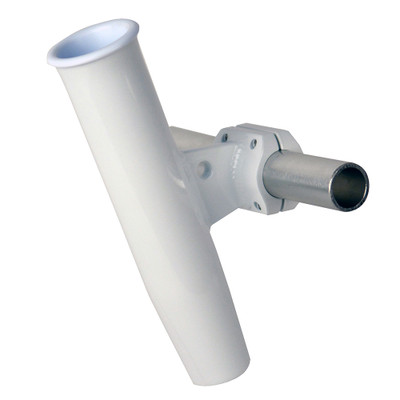 C.E. Smith White Aluminum Horizontal Rod Holder
