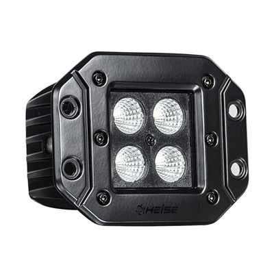 Heise Blackout 3" Flush Mount LED Cube Light