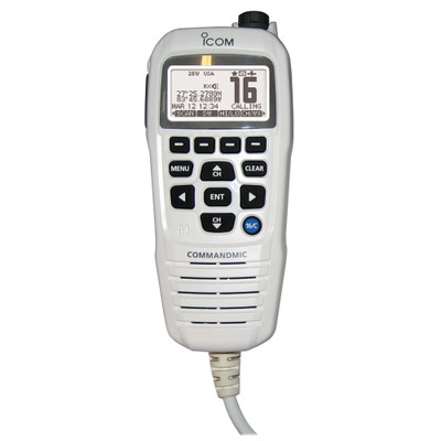 Icom HM195 Super White CommandMic IV Microphone