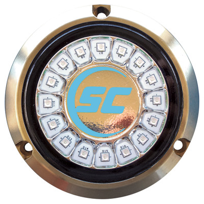 Shadow-Caster SCR-16 Bronze Bimini Blue LED Light