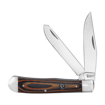 Cattleman's Cowhand Brown G10 Trapper Pocket Knife
