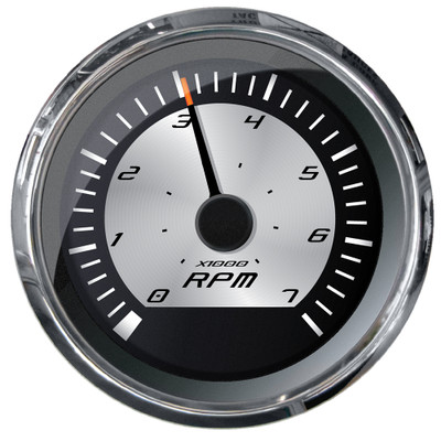 Faria Beede Platinum 7000 RPM Gas Tachometer