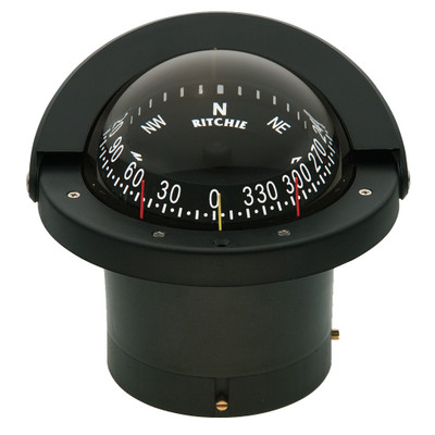 Ritchie FN-203 Navigator Black Flush Mount Compass