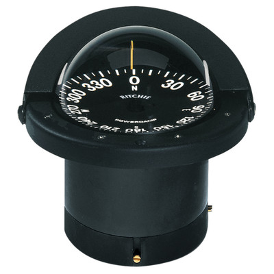 Ritchie FN-201 Navigator Black Flush Mount Compass