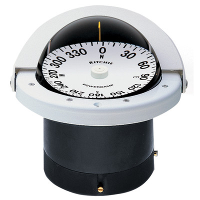 Ritchie FN-201W Navigator White Flush Mount Compass