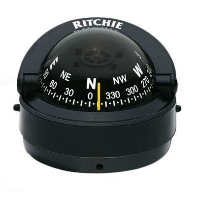 Ritchie S-53 Explorer Black Surface Mount Compass