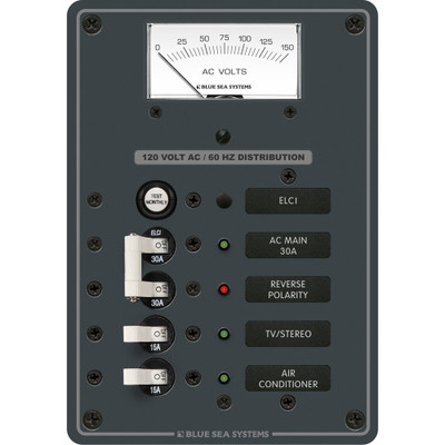 Blue Sea 8102 ELCI GFCI Panel - 2 Position