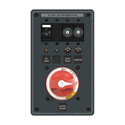 Blue Sea 8686 m-Series Dual Circuit Plus Panel