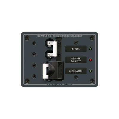 Blue Sea 8032 AC 30A Toggle Source Selector Panel