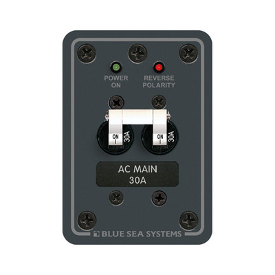 Blue Sea 8077 AC Main Only Toggle Breaker Panel