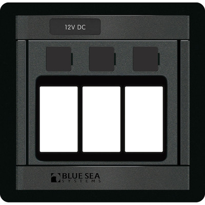 Blue Sea 1520 360 Panel Remote Switch - 3 Blank