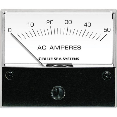 Blue Sea 9630 AC Analog Ammeter - 0-50A Range
