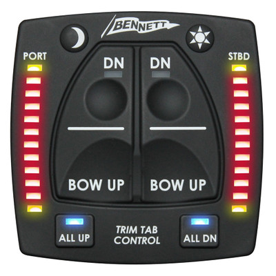 Bennett One Box Dual Station Hydraulic Helm Control