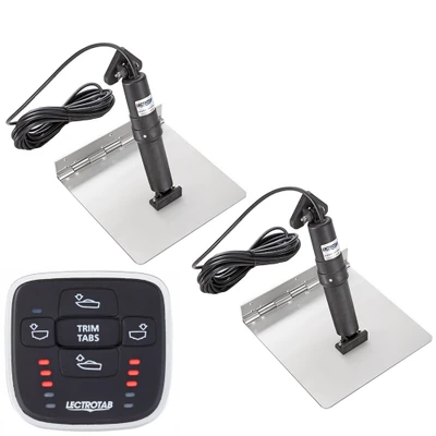 Lectrotab 9 x 12 Stainless Steel MLC-1 Trim Tab Kit
