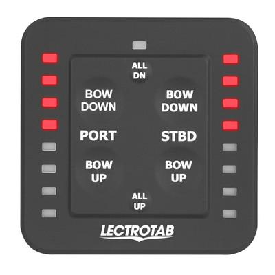 Lectrotab One-Touch Leveling LED Trim Tab Control